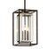 Morgan Three Light Hanger in Bronze/Stainless Steel (67|F6517-BRZ/SS)