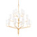 Juniper 20 Light Chandelier in Gold Leaf (67|F61620-GL)