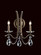 Vesca Two Light Wall Sconce in Antique Silver (53|VA8332N-48R)