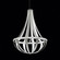 Crystal Empire LED LED Pendant in White Pass (53|SCE130DN-LW1S)