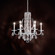 Siena Six Light Chandelier in Polished Stainless Steel (53|RS8306N-401R)