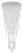 Chantant Four Light Flush Mount in Polished Stainless Steel (53|CH1202N-401O)