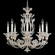 Rivendell Eight Light Chandelier in Heirloom Gold (53|7866-22S)