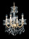 La Scala Four Light Chandelier in Heirloom Gold (53|5344-22R)