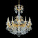 La Scala 12 Light Chandelier in Heirloom Gold (53|5011-22S)