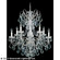 New Orleans Ten Light Chandelier in Antique Silver (53|3657-48H)
