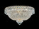 Camelot Six Light Flush Mount in Polished Silver (53|2618-40O)