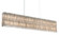 Quantum 17 Light Linear Pendant in Stainless Steel (53|2267S)