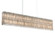 Quantum 17 Light Linear Pendant in Polished Stainless Steel (53|2267R)