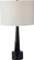 Briggate One Light Table Lamp in Black Marble, Antique Brass (443|LPT885)