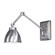 Maggie One Light Swing Arm Wall Sconce in Pewter (185|8471-PW-MS)