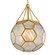 Hexsation Eight Light Chandelier in Vintage Brass (68|301-78-VB)