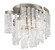 Mont Blanc Five Light Semi Flush Mount in Warm Silver Leaf (68|243-35-WSL)