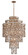 Dolcetti 19 Light Chandelier in Champagne Leaf (68|142-719-CPL)