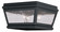 Exeter Two Light Outdoor Ceiling Mount in Black (107|2611-04)
