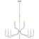 Reagan 12 Light Chandelier in Polished Nickel and Crystal (268|CHC 5904PN/CG)