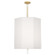Kate Six Light Pendant in Modern Brass w/ Clear Crystal (165|AW202)