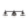 Oldwick Three Light Vanity in Polished Black Chrome (107|17413-46)