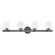 Munich Four Light Vanity Sconce in Black Chrome (107|17234-46)