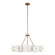 Cosmos Six Light Chandelier in Havana Gold (137|370C06HG)