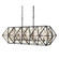 Marcia Five Light Linear Pendant in Matte Black/French Gold (137|353N05MBFG)