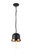 Tillie One Light Pendant in Matte Black (423|C73801MBCL)