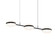 Pillows LED Linear Pendant in Satin Black (69|3613.25)