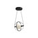 Aries LED Pendant in Black (347|PD76708-BK)