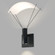 Suspenders One Light Wall Sconce in Satin Black (69|SLS0211)