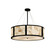 Alabaster Rocks LED Pendant in Matte Black (102|ALR-9547-MBLK-LED6-6000)