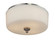 Cardinal Three Light Flush Mount in Brushed Nickel (224|434-F3-BN)