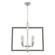 Woodburn Four Light Pendant in Brushed Nickel (47|19807)