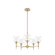 Xidane Five Light Chandelier in Alturas Gold (47|19741)