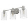 Lochemeade Three Light Bathroom Vanity in Brushed Nickel (47|19708)