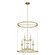 Briargrove Six Light Foyer Pendant in Modern Brass (47|19699)