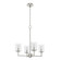 Kerrison Four Light Chandelier in Brushed Nickel (47|19537)