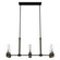 River Mill Six Light Chandelier in Rustic Iron (47|19470)