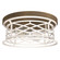 Langwood Two Light Flush Mount in Distressed White (47|19338)