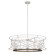 Langwood Six Light Chandelier in Distressed White (47|19330)