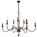 Teren Nine Light Chandelier in Distressed White (47|19281)