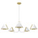 Grove Isle Five Light Chandelier in Matte White (47|19196)