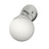 Hepburn One Light Wall Sconce in Brushed Nickel (47|19176)