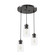 Hartland Three Light Pendant in Noble Bronze (47|13064)