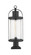 Roundhouse One Light Outdoor Pier Mount in Black (224|569PHB-533PM-BK)