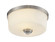 Lamina Two Light Flush Mount in Brushed Nickel (224|226F2)