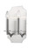 Zander Two Light Wall Sconce in Brushed Nickel (224|6008-2S-BN)