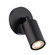 Cylinder LED Wall Sconce in Black (34|WS-W230301-30-BK)