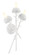 North Fork by Robin Baron Three Light Wall Sconce in Sand White (7|5903-655)