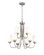 Ivey Lake Nine Light Chandelier in Satin Nickel (59|9809-SN)