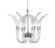 Cisne Eight Light Pendant in Polished Nickel (29|N9438)